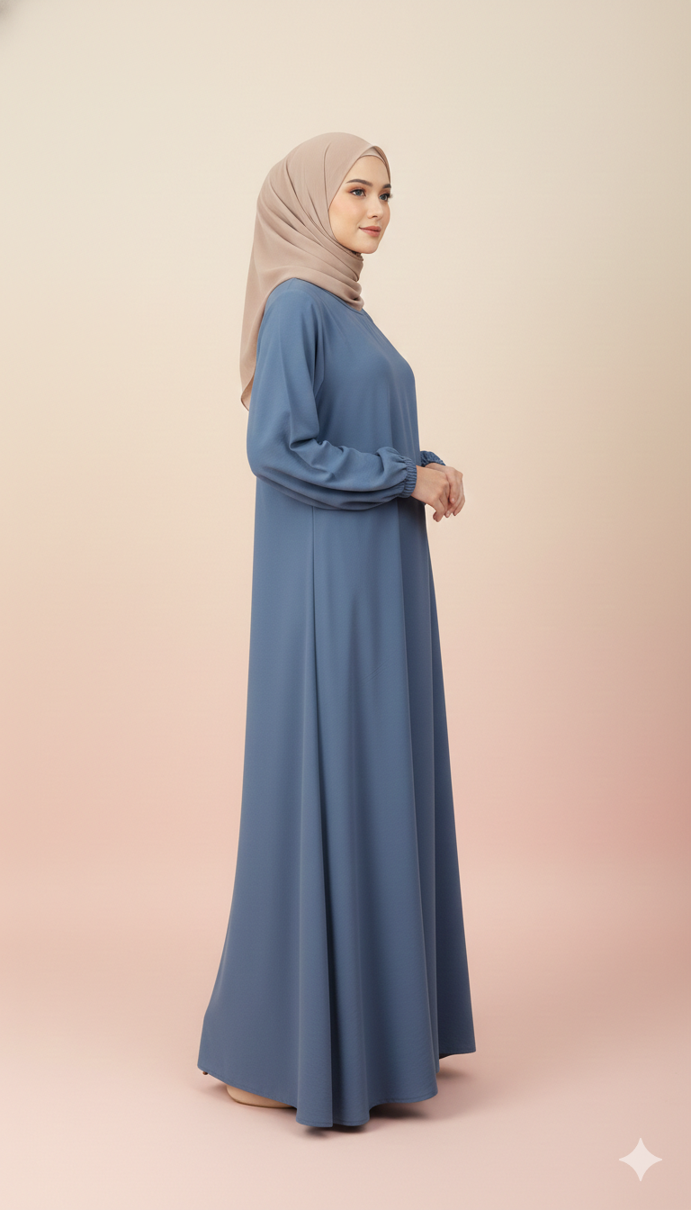 Premium Plain Abaya – Elegant, Modest & Comfortable